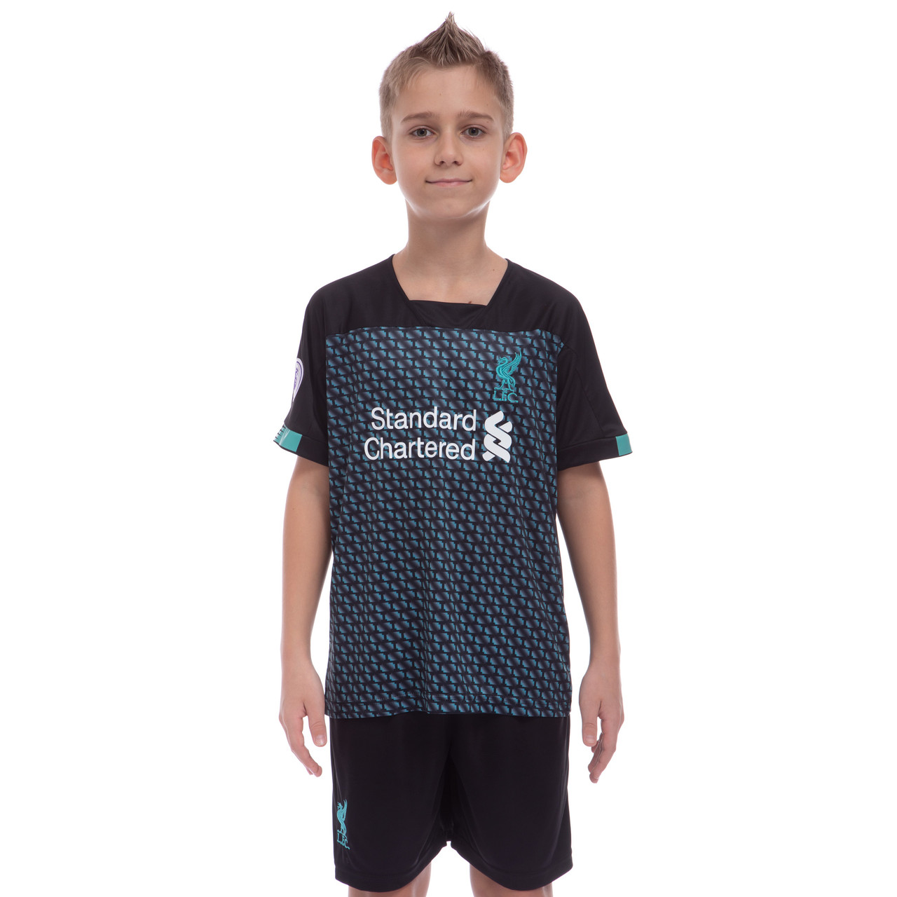 Форма футбольная детская LIVERPOOL резервная 2020 SP-Planeta CO-1044 (р-р 20-28-6-14лет, 110-155см, черный-бирюзовый) 26, возраст 12лет, рост 140-145
Форма футбольная детская LIVERPOOL резервная 2020 SP-Planeta CO-1044 (р-р 20-28-6-14лет, 110-155см, черный-бирюзовый) 26, возраст 12лет, рост 140-145