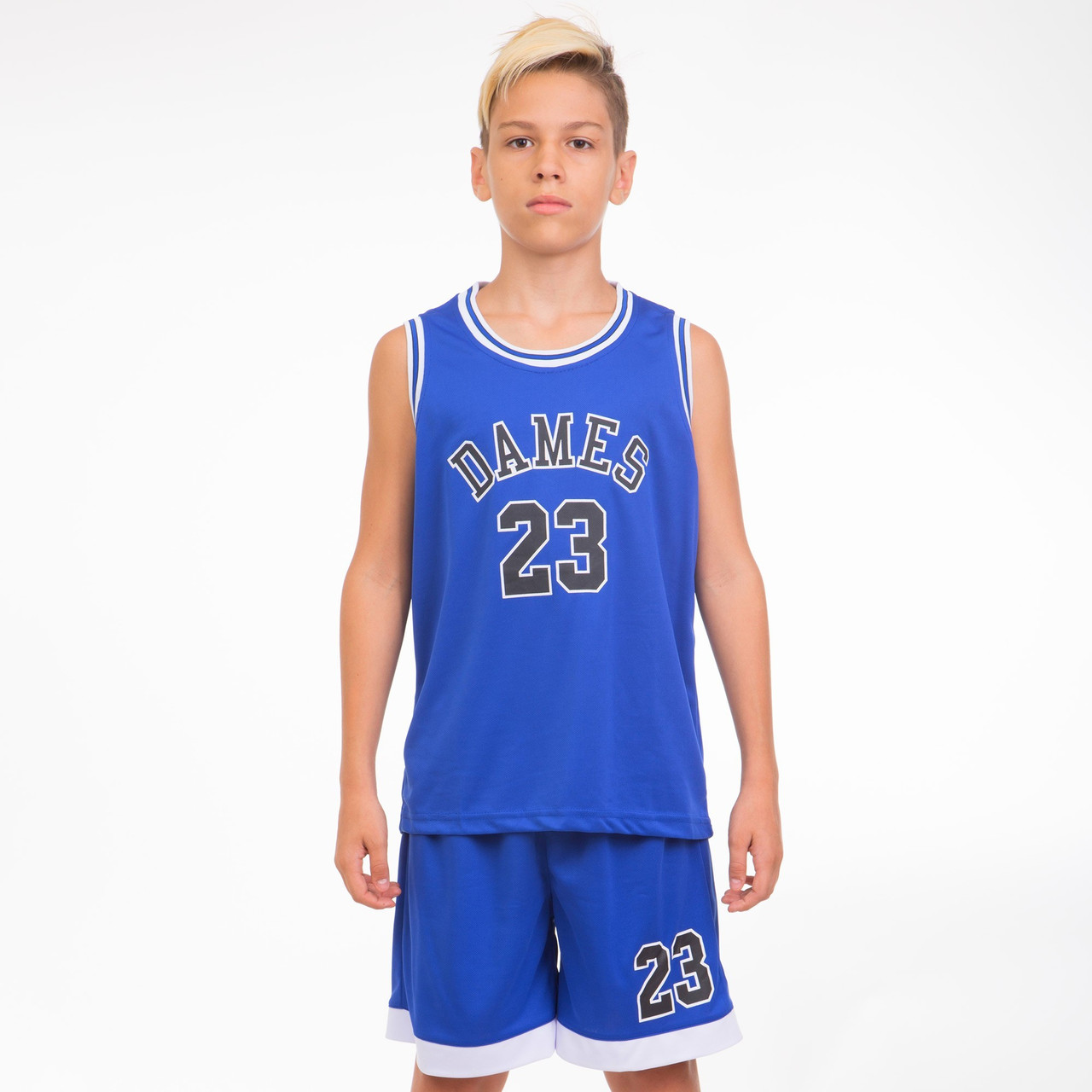 Форма баскетбольная подростковая NB-Sport NBA DAMES 23 CO-5351 (р-р M-2XL-130-165см, цвета в ассортименте) Синий-белый XL, 13-16лет, 150-160см
Форма баскетбольная подростковая NB-Sport NBA DAMES 23 CO-5351 (р-р M-2XL-130-165см, цвета в ассортименте) Синий-белый XL, 13-16лет, 150-160см