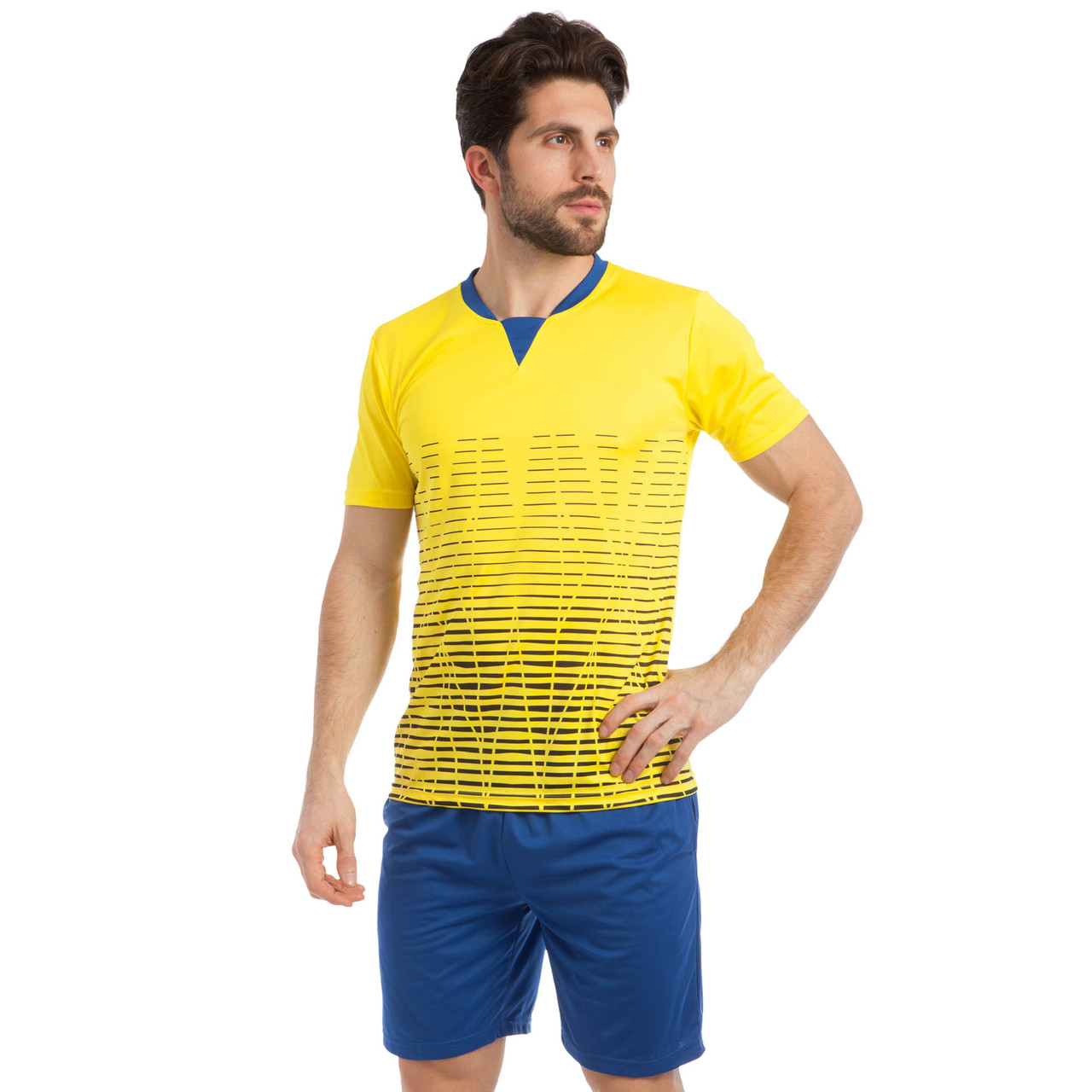 Футбольная форма SP-Sport Vogue CO-5021 (PL, р-р S-3XL160-190, цвета в ассортименте) Желтый-синий S (42-44), рост 160-165
Футбольная форма SP-Sport Vogue CO-5021 (PL, р-р S-3XL160-190, цвета в ассортименте) Желтый-синий S (42-44), рост 160-165