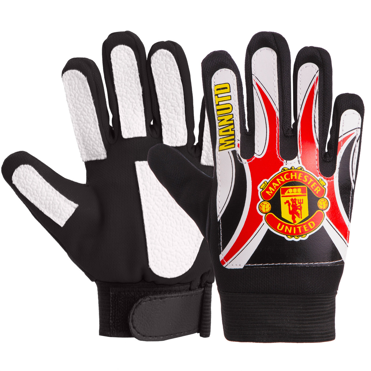 Перчатки вратарские юниорские FB-0028-08 MANCHESTER (PVC, PL, р-р 4-7, черный-белый) 4
Перчатки вратарские юниорские FB-0028-08 MANCHESTER (PVC, PL, р-р 4-7, черный-белый) 4