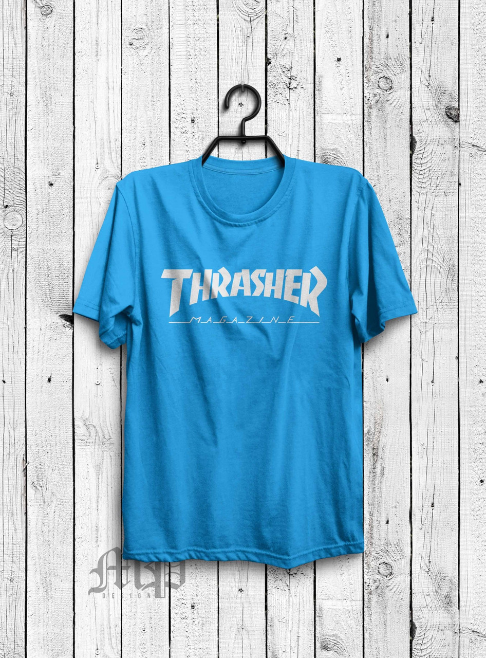 Футболка голубая - Thrasher/Трешер, Удобная футболка, Спортивная футболка, Унисекс, Футболки для полных!!
Футболка голубая - Thrasher/Трешер, Удобная футболка, Спортивная футболка, Унисекс, Футболки для полных!!