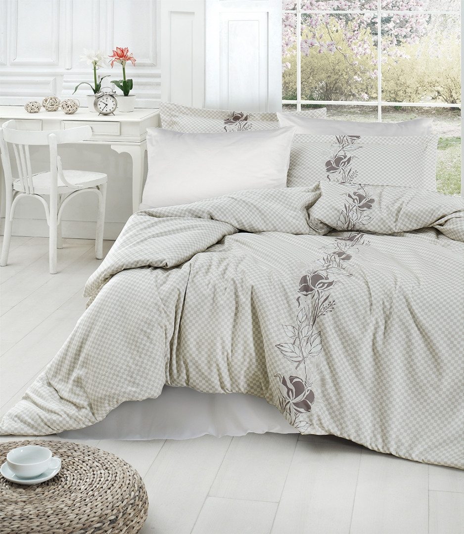 Комплект постельного белья First Choice Satin Artemis Krem сатин 220-160 см песочный
Комплект постельного белья First Choice Satin Artemis Krem сатин 220-160 см песочный