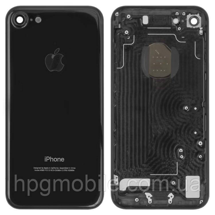 Корпус для iPhone 7, с держателем SIM-карты, с боковыми кнопками, черный, Jet Black
Корпус для iPhone 7, с держателем SIM-карты, с боковыми кнопками, черный, Jet Black