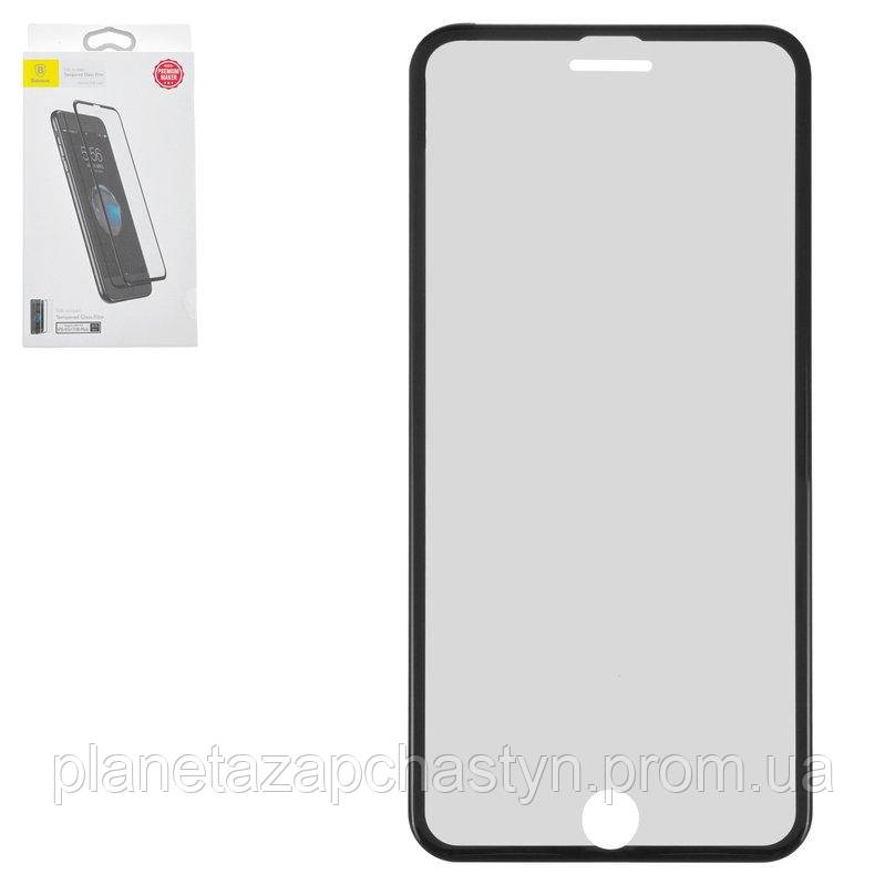 Захисне скло Baseus для Apple iPhone 6 Plus, iPhone 6S Plus, iPhone 7 Plus, iPhone 8 Plus, 0,23 мм 9H, Pet, Чорний
Захисне скло Baseus для Apple iPhone 6 Plus, iPhone 6S Plus, iPhone 7 Plus, iPhone 8 Plus, 0,23 мм 9H, Pet, Чорний