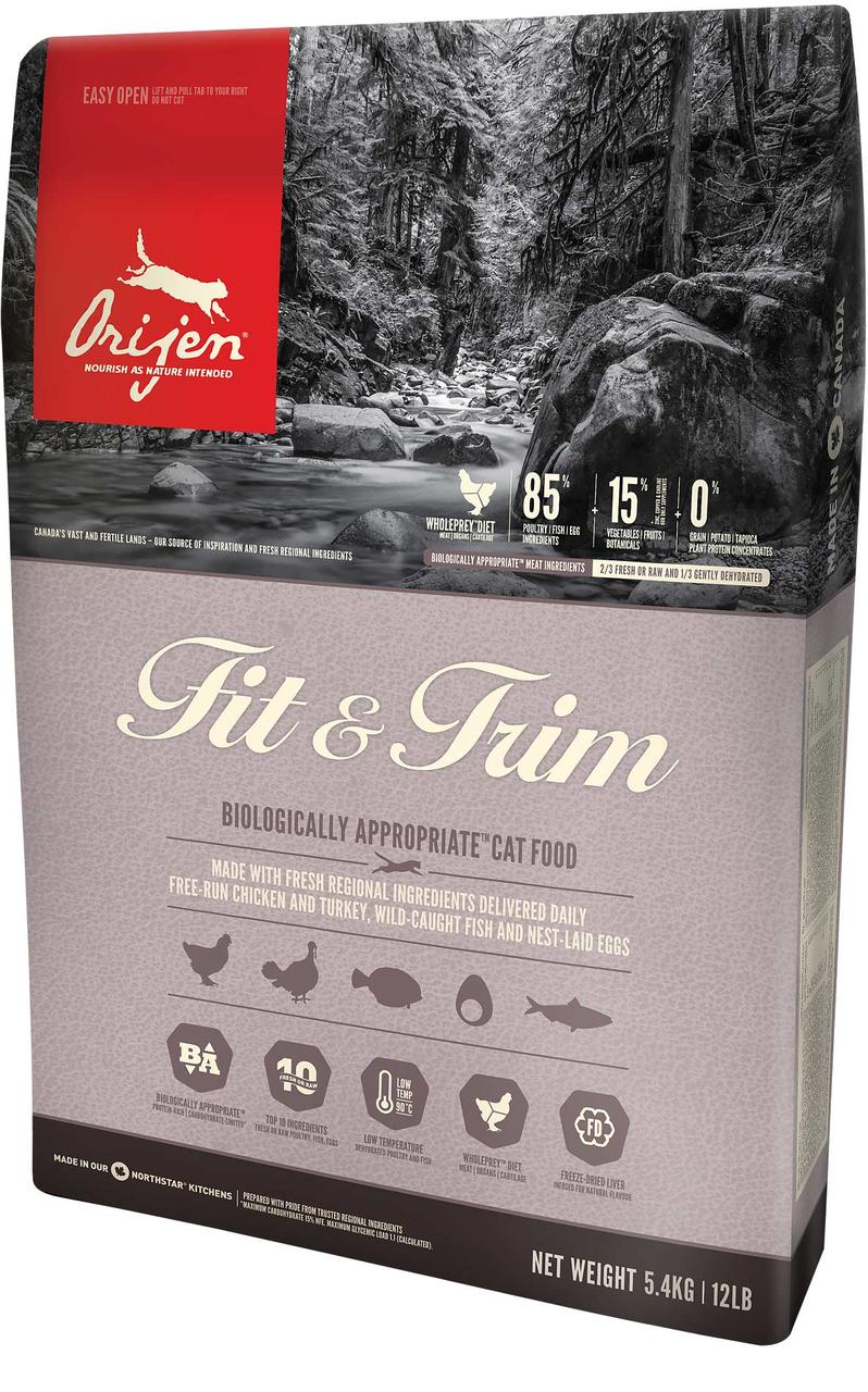 Orijen Fit & Trim (Ориджен Фит энд Трим) сухой корм для котов с лишним весом 1.8 кг.
Orijen Fit & Trim (Ориджен Фит энд Трим) сухой корм для котов с лишним весом 1.8 кг.