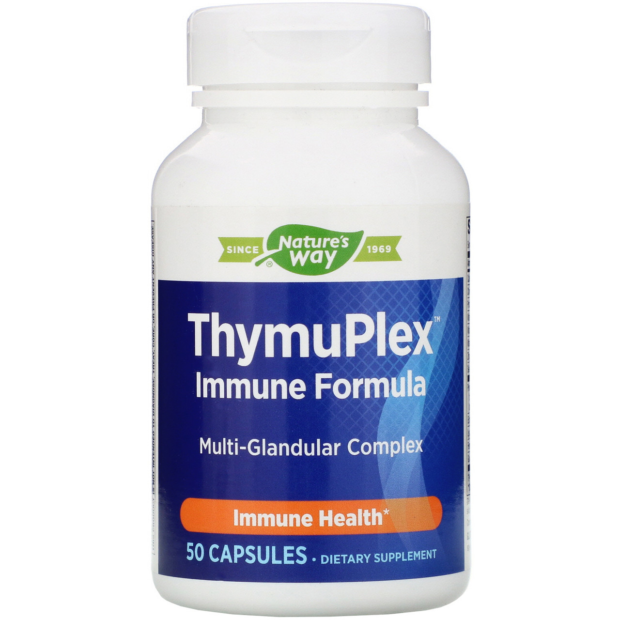 Комплекс для поддержки иммунитета Nature's Way "ThymuPlex Immune Formula" (50 капсул)
Комплекс для поддержки иммунитета Nature's Way "ThymuPlex Immune Formula" (50 капсул)