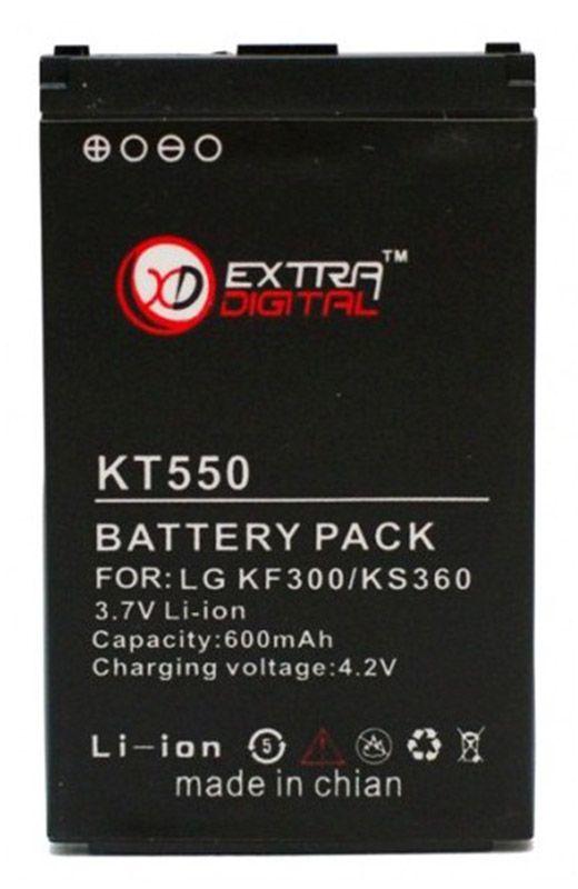 Аккумулятор для телефона LG KF240 / LGIP-330G / BML6242 (600 mAh) ExtraDigital
Аккумулятор для телефона LG KF240 / LGIP-330G / BML6242 (600 mAh) ExtraDigital