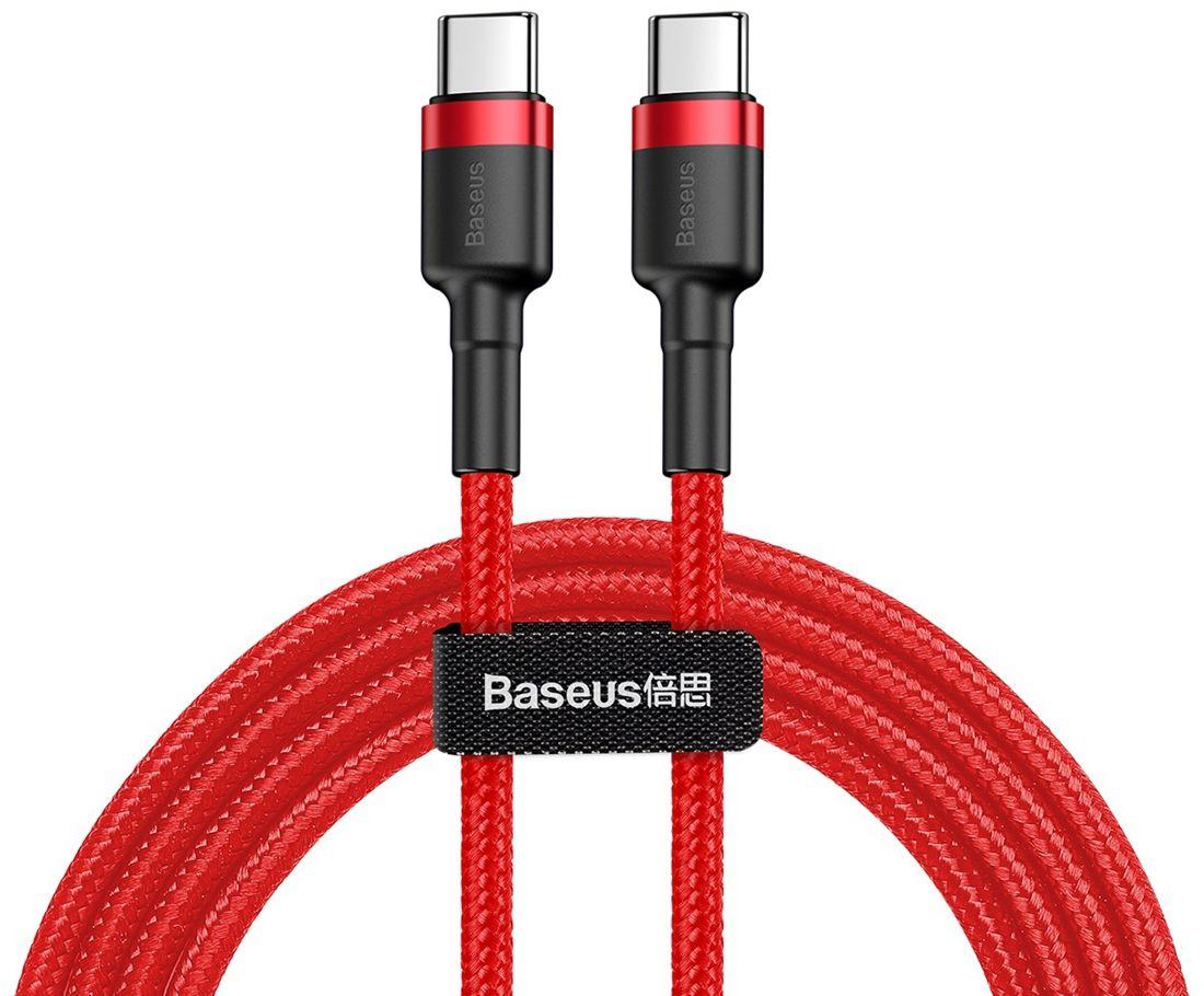 Кабель USB Baseus Cafule PD2.0 60W Flash Charging USB Type-C 20V 3A 2M Red (CATKLF-H09)
Кабель USB Baseus Cafule PD2.0 60W Flash Charging USB Type-C 20V 3A 2M Red (CATKLF-H09)