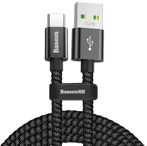 Кабель USB Baseus Double Fast Charging USB Cable USB For Type-C 5A Black (CATKC-A01)
Кабель USB Baseus Double Fast Charging USB Cable USB For Type-C 5A Black (CATKC-A01)