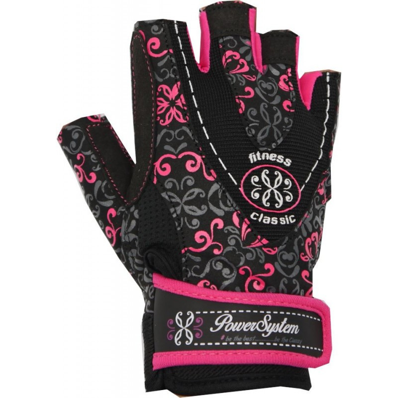 Перчатки для фитнеса и тяжелой атлетики Power System Classy Женские PS-2910 M Black/Pink
Перчатки для фитнеса и тяжелой атлетики Power System Classy Женские PS-2910 M Black/Pink