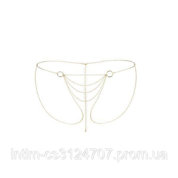 Цепочка трусики Bijoux Indiscrets Magnifique Bikini Chain - Gold, украшение на тело
Цепочка трусики Bijoux Indiscrets Magnifique Bikini Chain - Gold, украшение на тело
