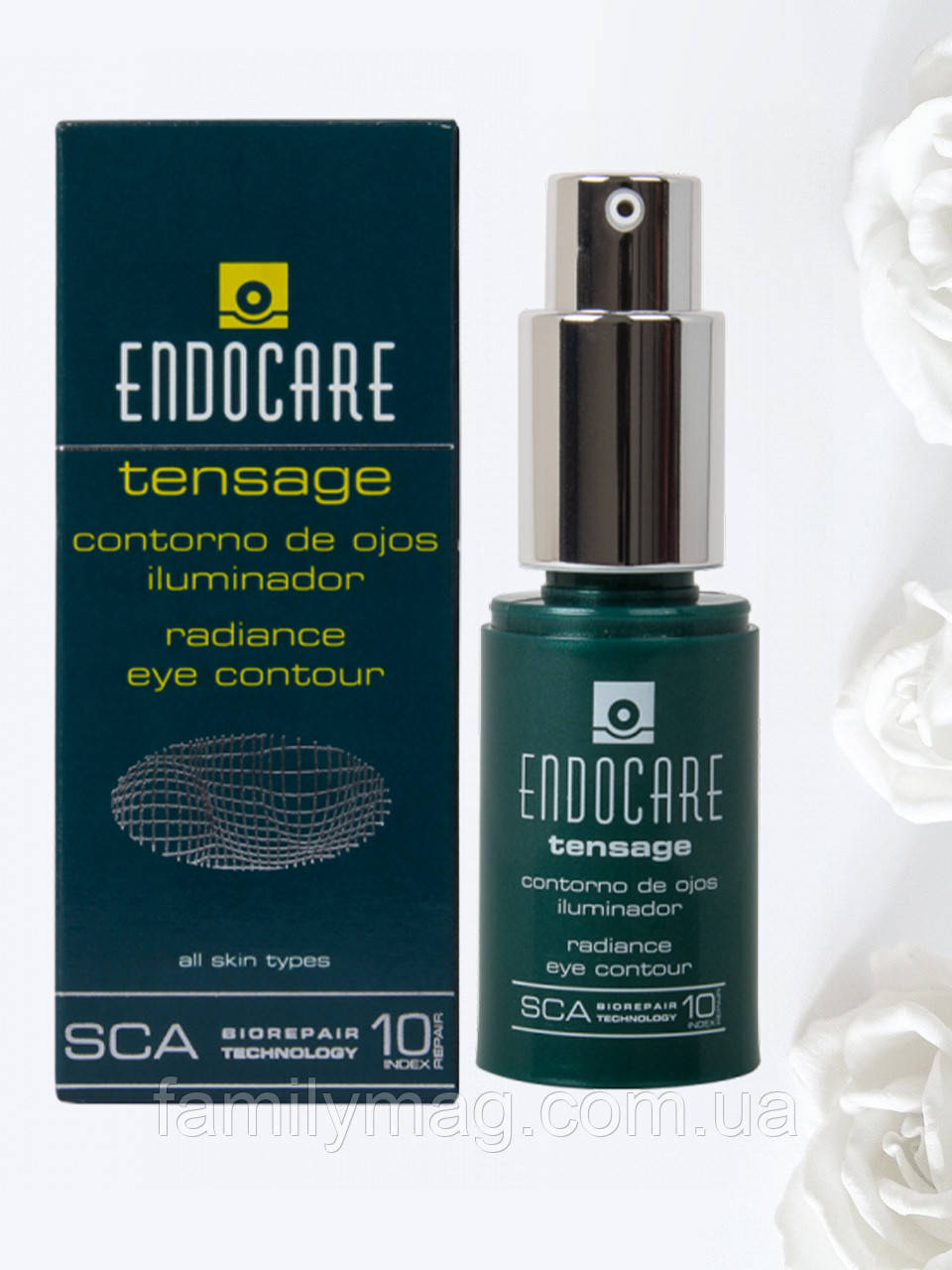 Сияющий флюид для контура глаз с эффектом лифтинга Endocare Tensage Cantabria labs 15 мл
Сияющий флюид для контура глаз с эффектом лифтинга Endocare Tensage Cantabria labs 15 мл