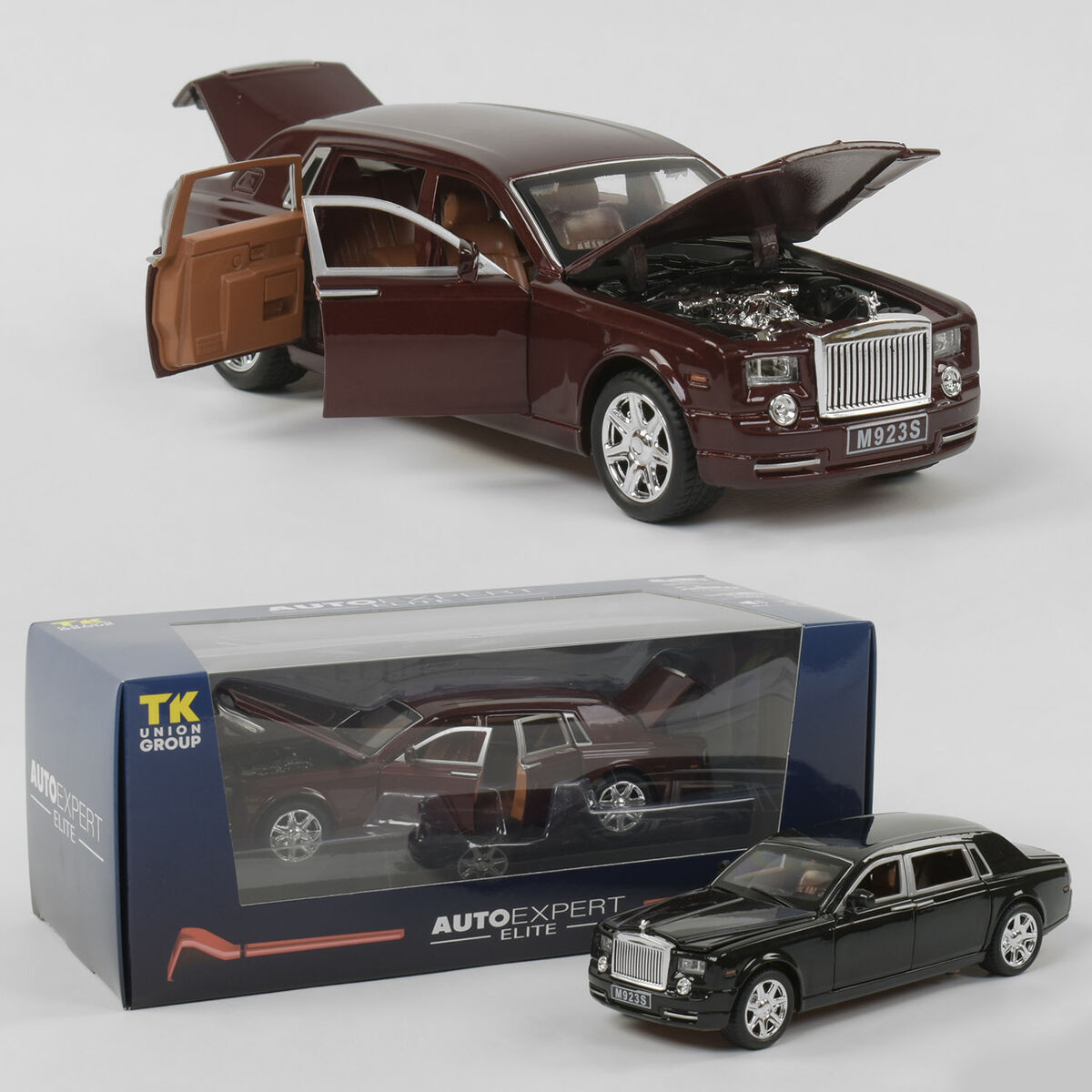 Машинка металлическая EL 2566 ТК Group класса Rolls-Royce с открывающимися дверями (2 цвета), свет, звук
Машинка металлическая EL 2566 ТК Group класса Rolls-Royce с открывающимися дверями (2 цвета), свет, звук