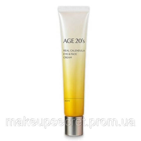 Увлажняющий крем локального применения AGE 20’s Real Calendula Eye&Face Cream 40мл, оригинал
Увлажняющий крем локального применения AGE 20’s Real Calendula Eye&Face Cream 40мл, оригинал