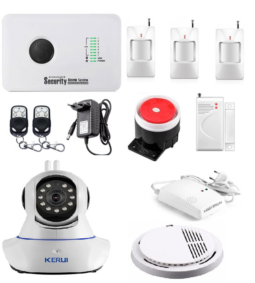 Комплект сигнализации GSM Alarm System G10C+ WI-FI IP камера для 2-х комнатной квартиры (DFHJDF78DFJDD)
Комплект сигнализации GSM Alarm System G10C+ WI-FI IP камера для 2-х комнатной квартиры (DFHJDF78DFJDD)