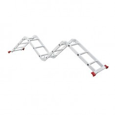 Лестница алюминиевая мультифункциональная трансформер 4x3 ступ. 3,50 м Intertool LT-0030
Лестница алюминиевая мультифункциональная трансформер 4x3 ступ. 3,50 м Intertool LT-0030