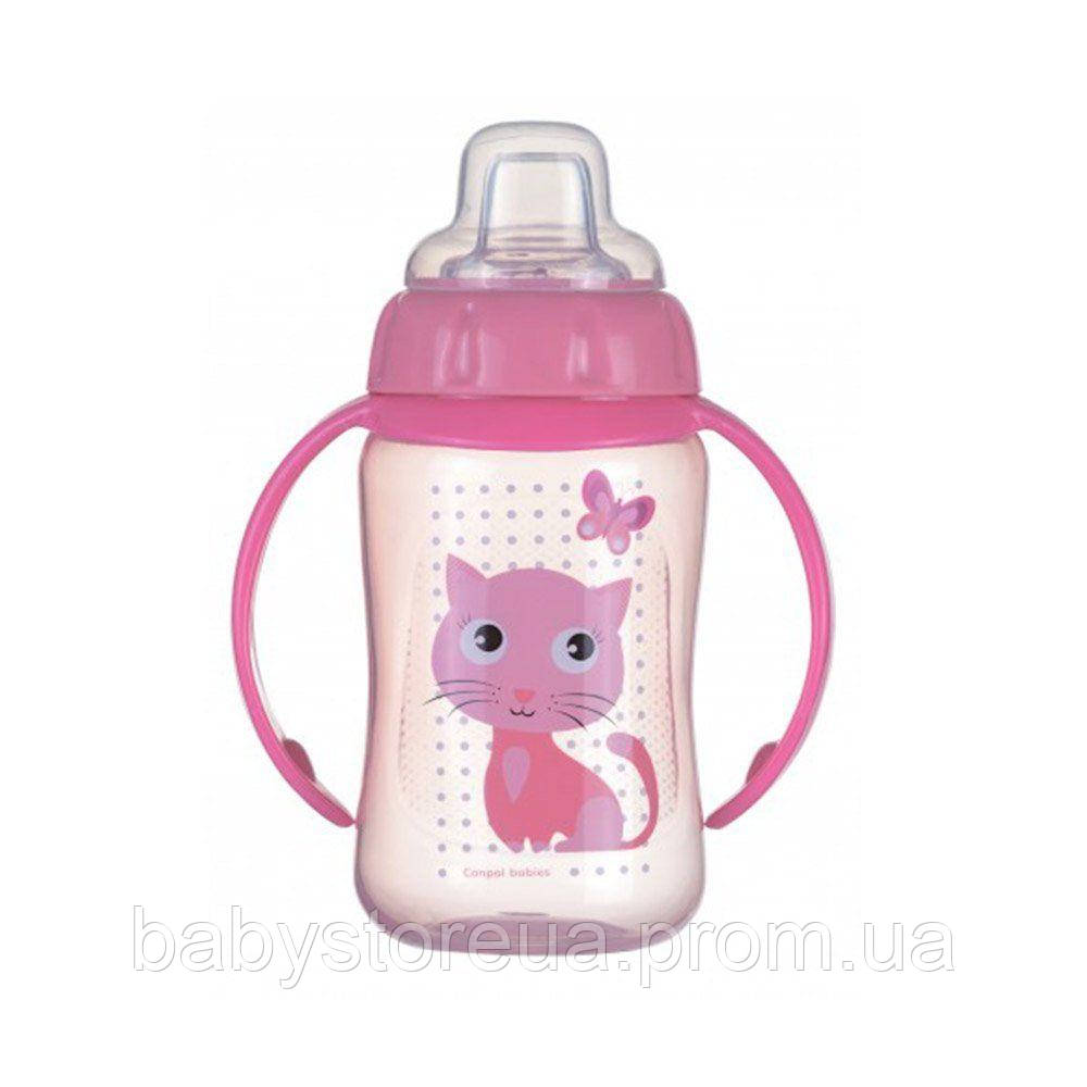 Кружка тренировочная Babies Cute Animals с силиконовым носиком котик 320мл, Canpol babies, 56/512
Кружка тренировочная Babies Cute Animals с силиконовым носиком котик 320мл, Canpol babies, 56/512
