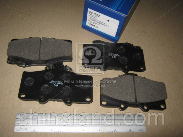 Тормозные колодки дисковые TOYOTA LANDCRUISER 90 3.0D-4D 16V 00.10- передние (SANGSIN) OE 9100712
Тормозные колодки дисковые TOYOTA LANDCRUISER 90 3.0D-4D 16V 00.10- передние (SANGSIN) OE 9100712