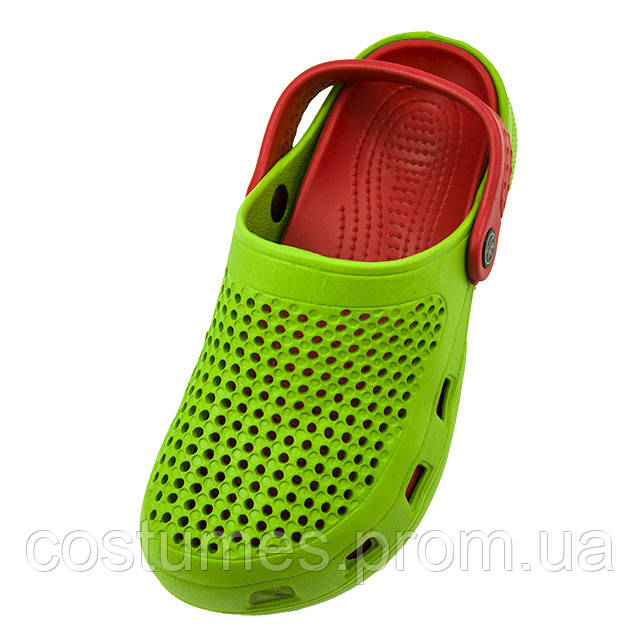 Сабо тапочки Поварская обувь из ЭВА "Like Crocs" (36,37,38,39,40,41) Салатово-красный W04032020 40
Сабо тапочки Поварская обувь из ЭВА "Like Crocs" (36,37,38,39,40,41) Салатово-красный W04032020 40