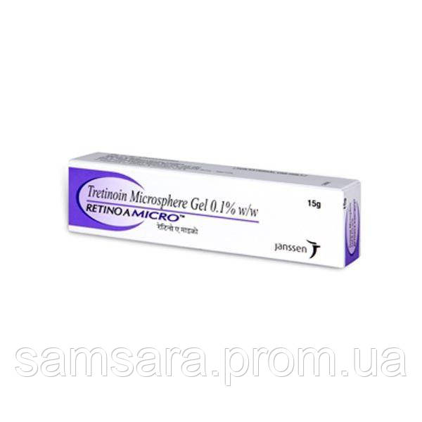 Третиноин гель микросфер для проблемной кожи Retino-A Micro Gel 0.1%, 15г. Срок до 02.2023
Третиноин гель микросфер для проблемной кожи Retino-A Micro Gel 0.1%, 15г. Срок до 02.2023