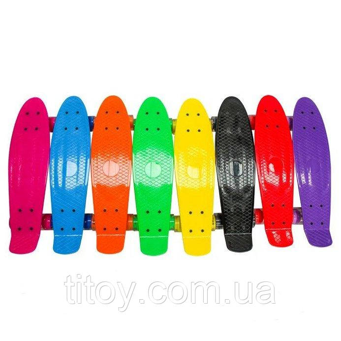 Скейт Пенни Борд, Скейт детский, Penny Board BT-YSB-0082, светящиеся колеса 11/12, Разноцветная
Скейт Пенни Борд, Скейт детский, Penny Board BT-YSB-0082, светящиеся колеса 11/12, Разноцветная