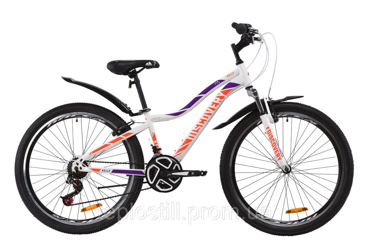 Велосипед ST 26" Discovery KELLY AM Vbr с крылом Pl 2020 (бело-фиолетовый с оранжевым
Велосипед ST 26" Discovery KELLY AM Vbr с крылом Pl 2020 (бело-фиолетовый с оранжевым