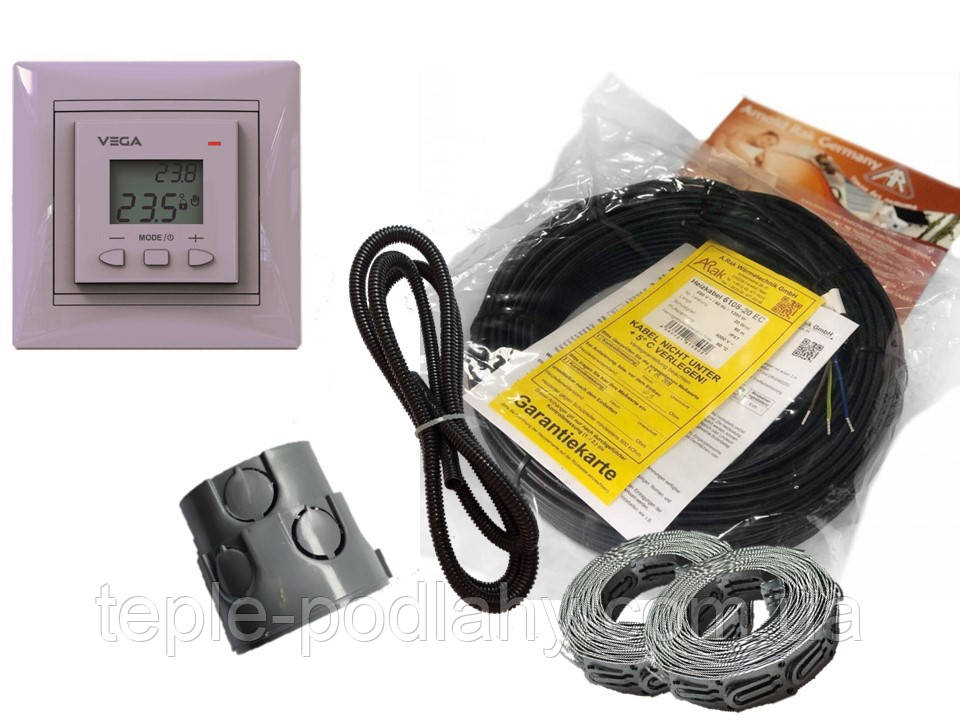 Кабель Arnold Rak 6106-20 EC | 40 м | 800 вт | 4,0 - 6,2 м.кв | + программатор Vega LTC 070 (KIT 19051)
Кабель Arnold Rak 6106-20 EC | 40 м | 800 вт | 4,0 - 6,2 м.кв | + программатор Vega LTC 070 (KIT 19051)