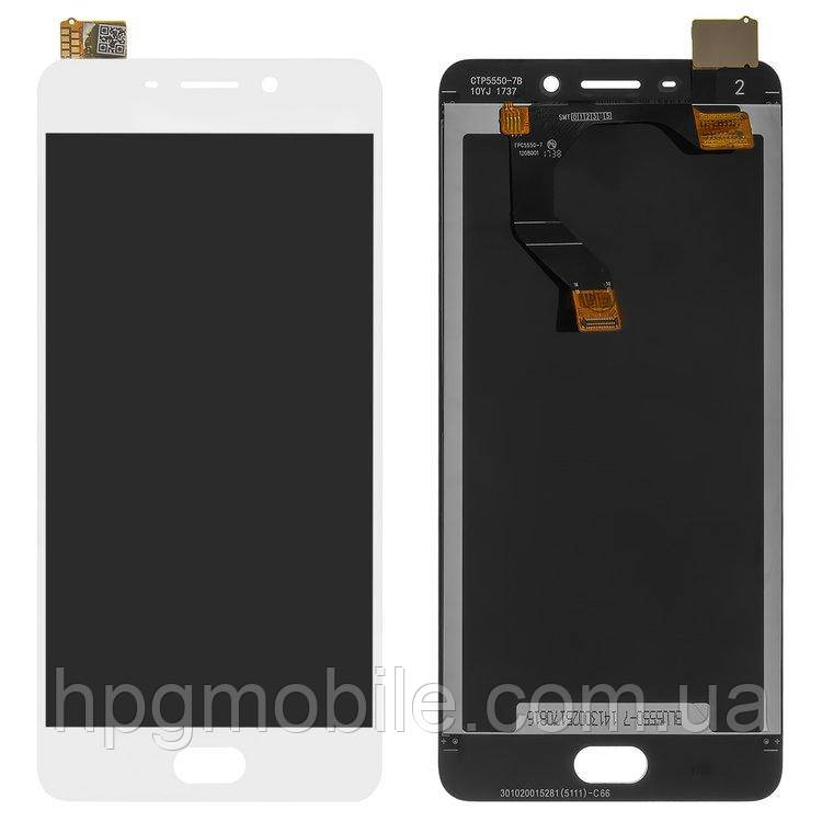 Дисплей для Meizu M6 Note (M721H), модуль в сборе (экран и сенсор), белый, оригинал
Дисплей для Meizu M6 Note (M721H), модуль в сборе (экран и сенсор), белый, оригинал