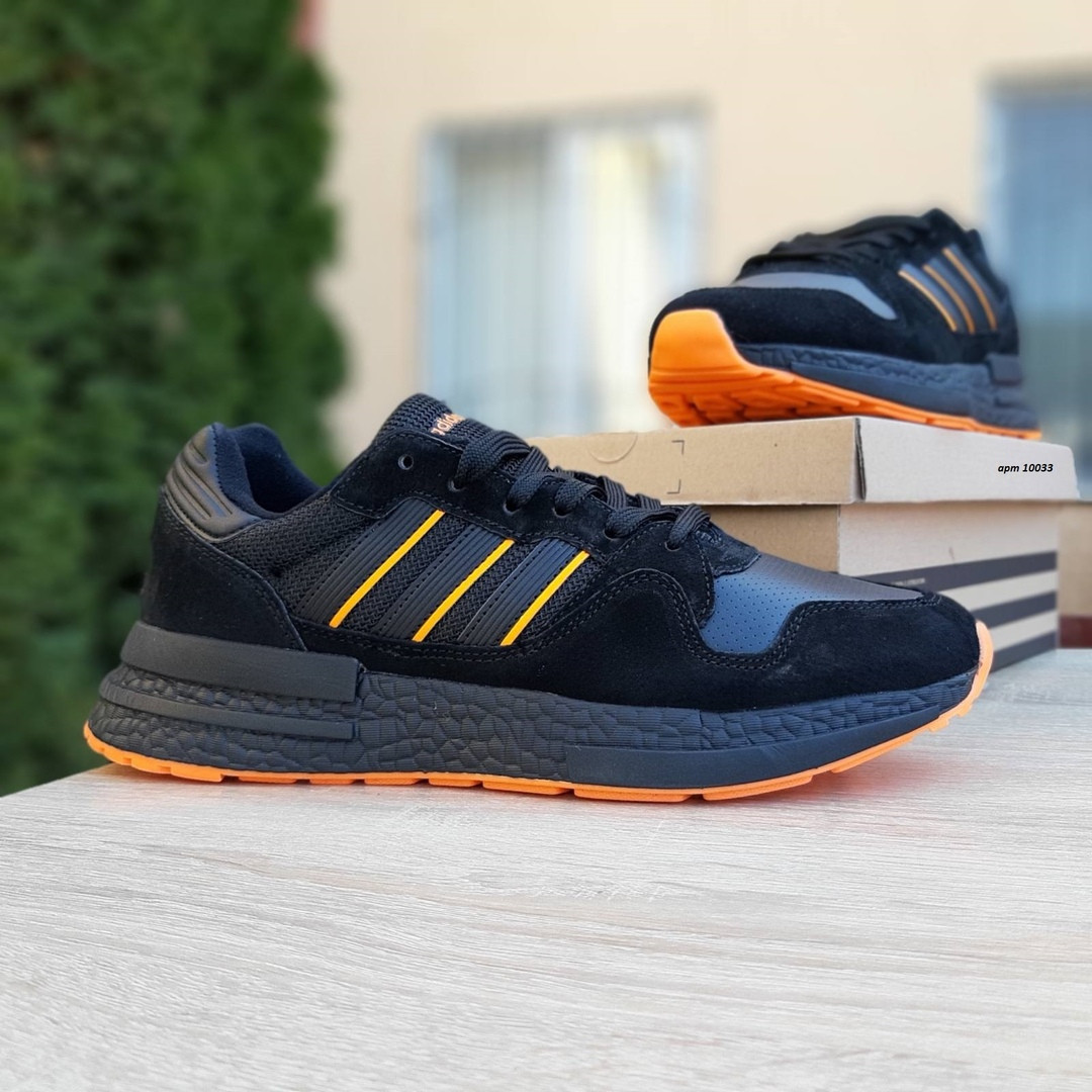 Мужские кроссовки Adidas ZX 500 (Адидас Зет Икс 500), черные с оранжевым, код OD-10033
Мужские кроссовки Adidas ZX 500 (Адидас Зет Икс 500), черные с оранжевым, код OD-10033