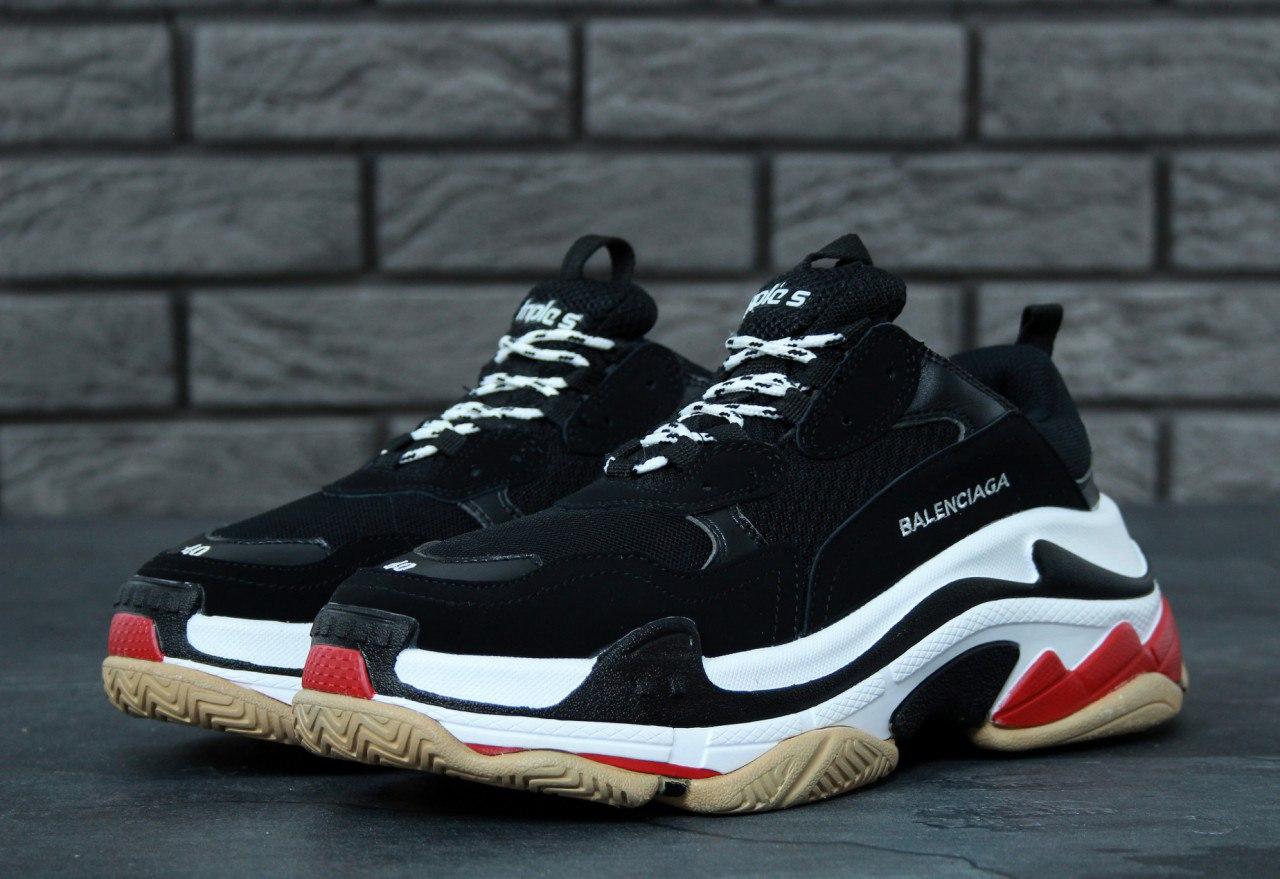 Кроссовки женские Balenciaga Triple S черные, Баленсиага Трипл С, натуральная замша, прошиты. KD-11374 40
Кроссовки женские Balenciaga Triple S черные, Баленсиага Трипл С, натуральная замша, прошиты. KD-11374 40