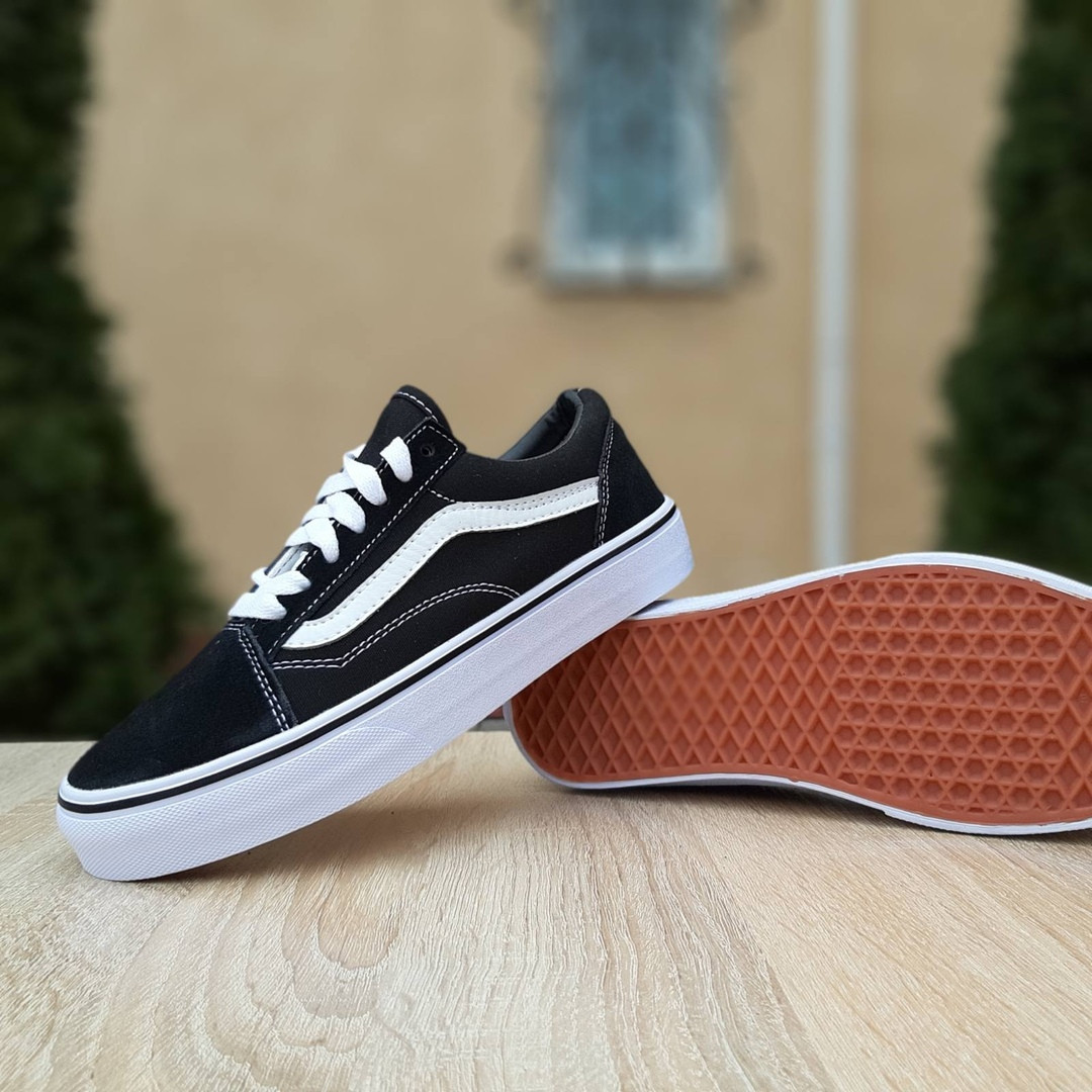 Кеды Vans Old Skool женские, черно-белые, в стиле Ванс Олд Скул, текстиль, код OD-2953 36
Кеды Vans Old Skool женские, черно-белые, в стиле Ванс Олд Скул, текстиль, код OD-2953 36