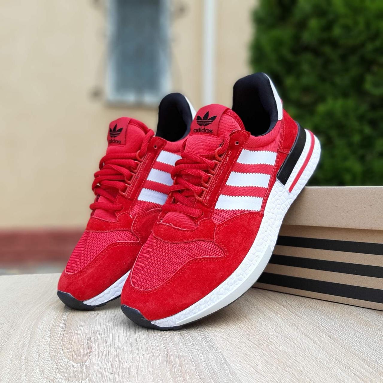 Кроссовки мужские Adidas ZX 500 красные, Адидас, натуральная замша, сетка, прошиты. Код OD-10146 42
Кроссовки мужские Adidas ZX 500 красные, Адидас, натуральная замша, сетка, прошиты. Код OD-10146 42