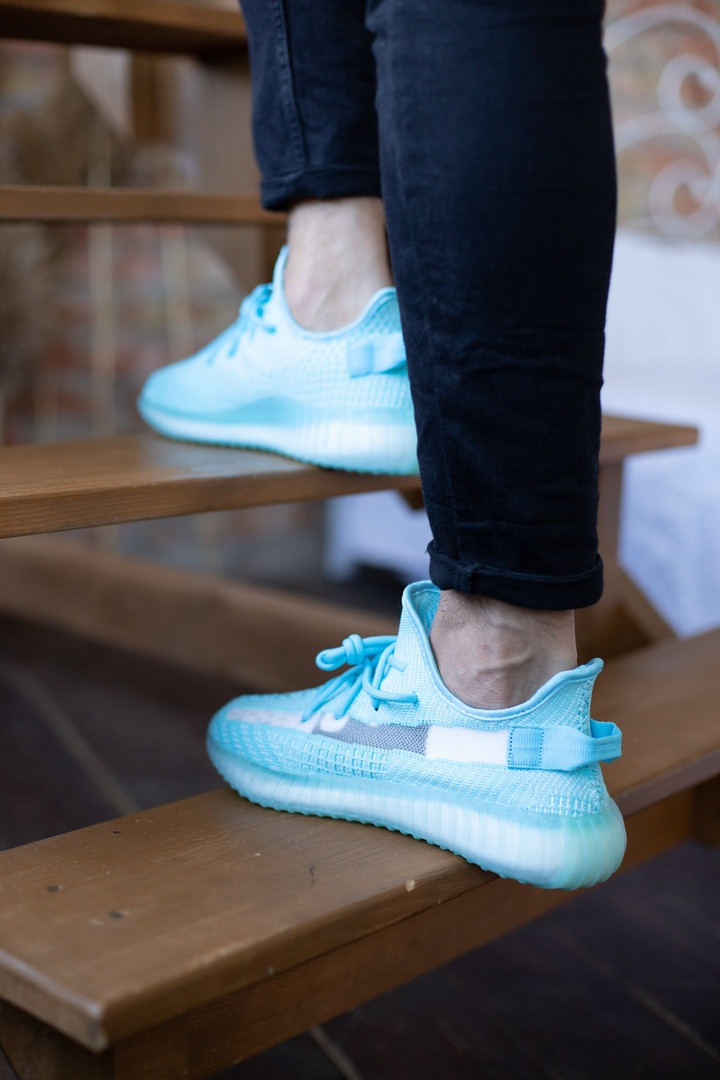 Кроссовки мужские Adidas Yeezy Boost 350, голубые, Адидас Изи Буст 350, код FL-2091 40
Кроссовки мужские Adidas Yeezy Boost 350, голубые, Адидас Изи Буст 350, код FL-2091 40