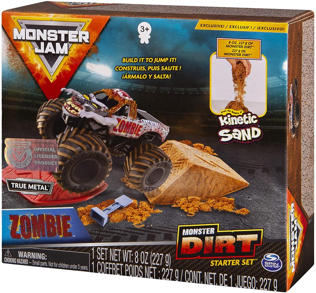 Набір Spin Master Monster Jam, Zombie Monster Dirt Starter Set і кінетичний пісок (6054800) (B00KGTT2JU)
Набір Spin Master Monster Jam, Zombie Monster Dirt Starter Set і кінетичний пісок (6054800) (B00KGTT2JU)