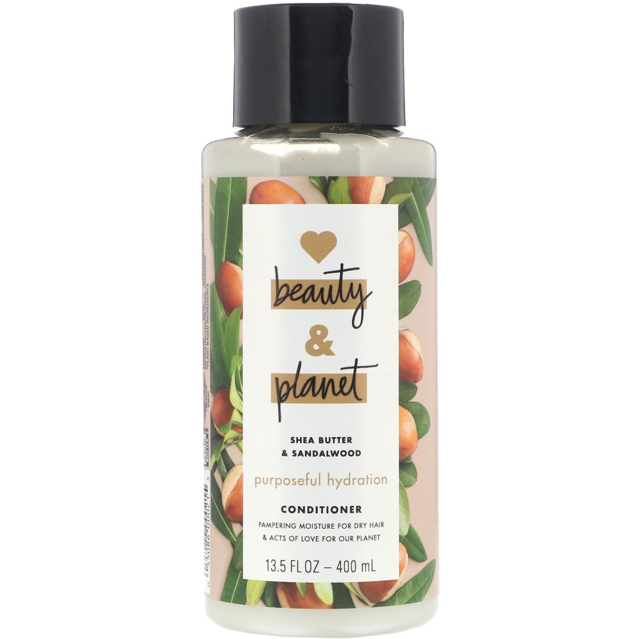 Love Beauty and Planet, Кондиционер Purposeful Hydration, «Масло ши и сандал», 400 мл
Love Beauty and Planet, Кондиционер Purposeful Hydration, «Масло ши и сандал», 400 мл