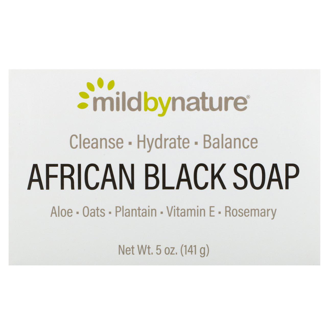 Mild By Nature, Африканское черное мыло, с овсом и подорожником, 141 г (5 унций)
Mild By Nature, Африканское черное мыло, с овсом и подорожником, 141 г (5 унций)