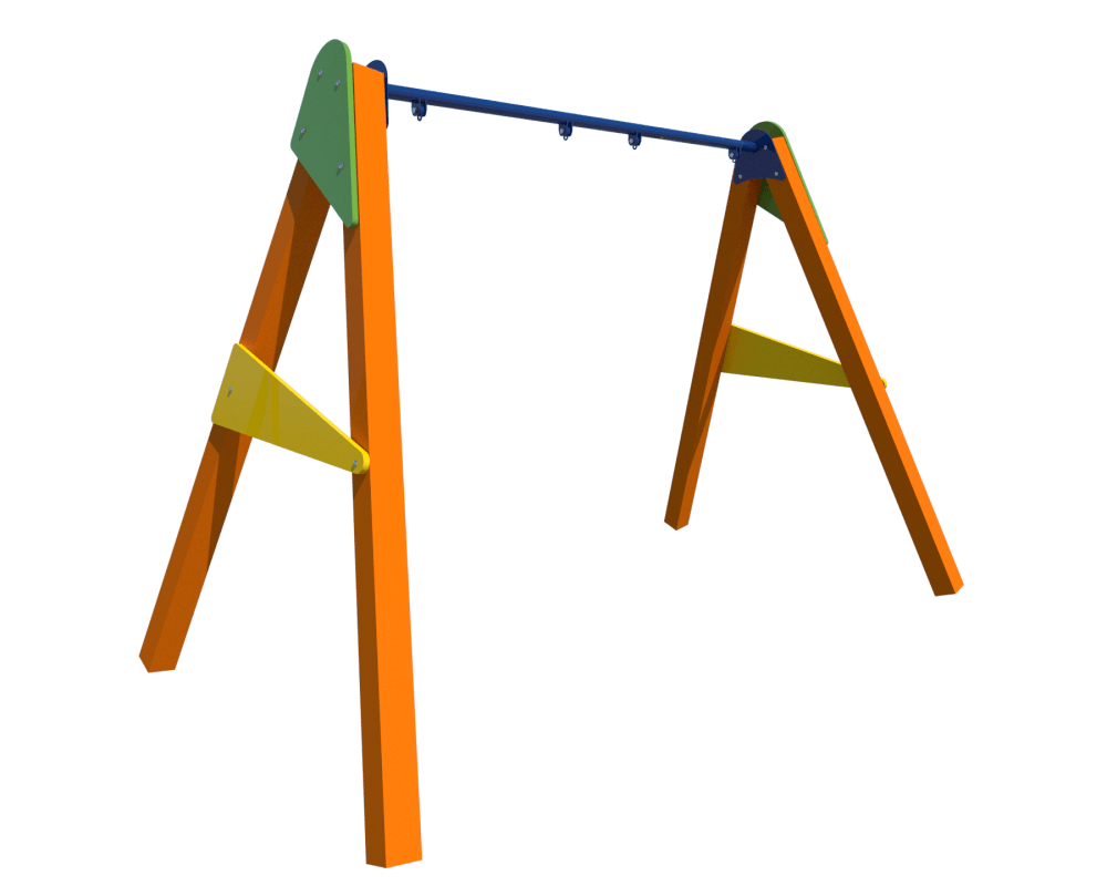Двойная деревянная основа для детской Качели Geom Double wood для использования на открытых площадках до 80 кг
Двойная деревянная основа для детской Качели Geom Double wood для использования на открытых площадках до 80 кг