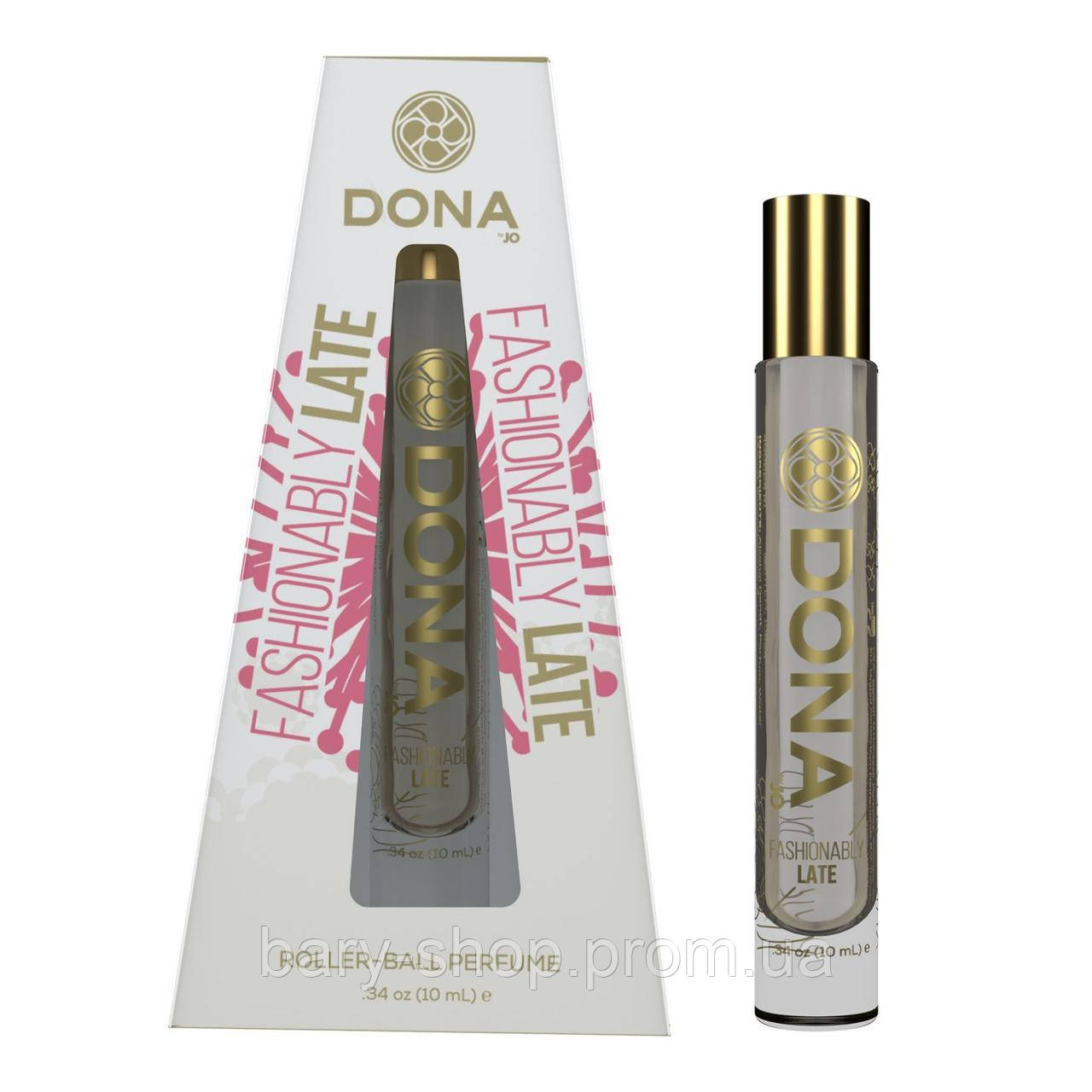 Духи с роликовым нанесением DONA Roll-On Perfume - Fashionably Late (10 мл), вариант для сумочки
Духи с роликовым нанесением DONA Roll-On Perfume - Fashionably Late (10 мл), вариант для сумочки