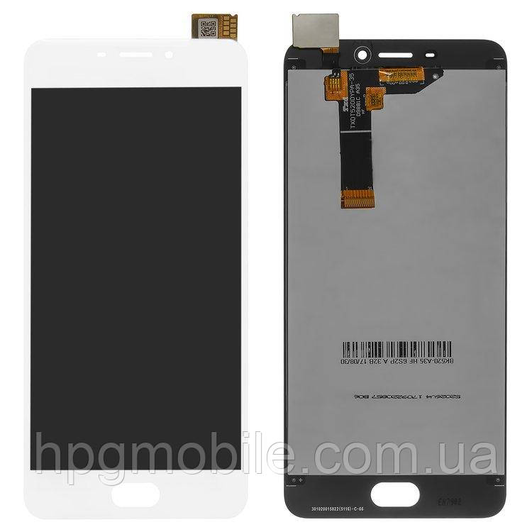 Дисплей для Meizu M6 (M711H, M711M, M711Q), модуль в сборе (экран и сенсор), белый, оригинал
Дисплей для Meizu M6 (M711H, M711M, M711Q), модуль в сборе (экран и сенсор), белый, оригинал