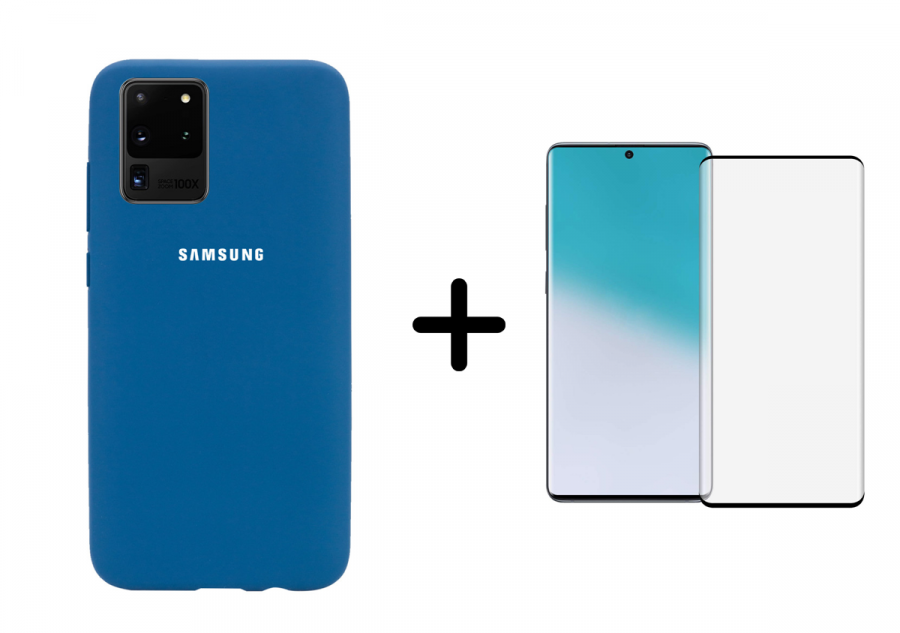 Защитное цветное 3D стекло Mocoson (full glue) для Samsung Galaxy S20 Ultra + Чехол Silicone Cover Full
Защитное цветное 3D стекло Mocoson (full glue) для Samsung Galaxy S20 Ultra + Чехол Silicone Cover Full