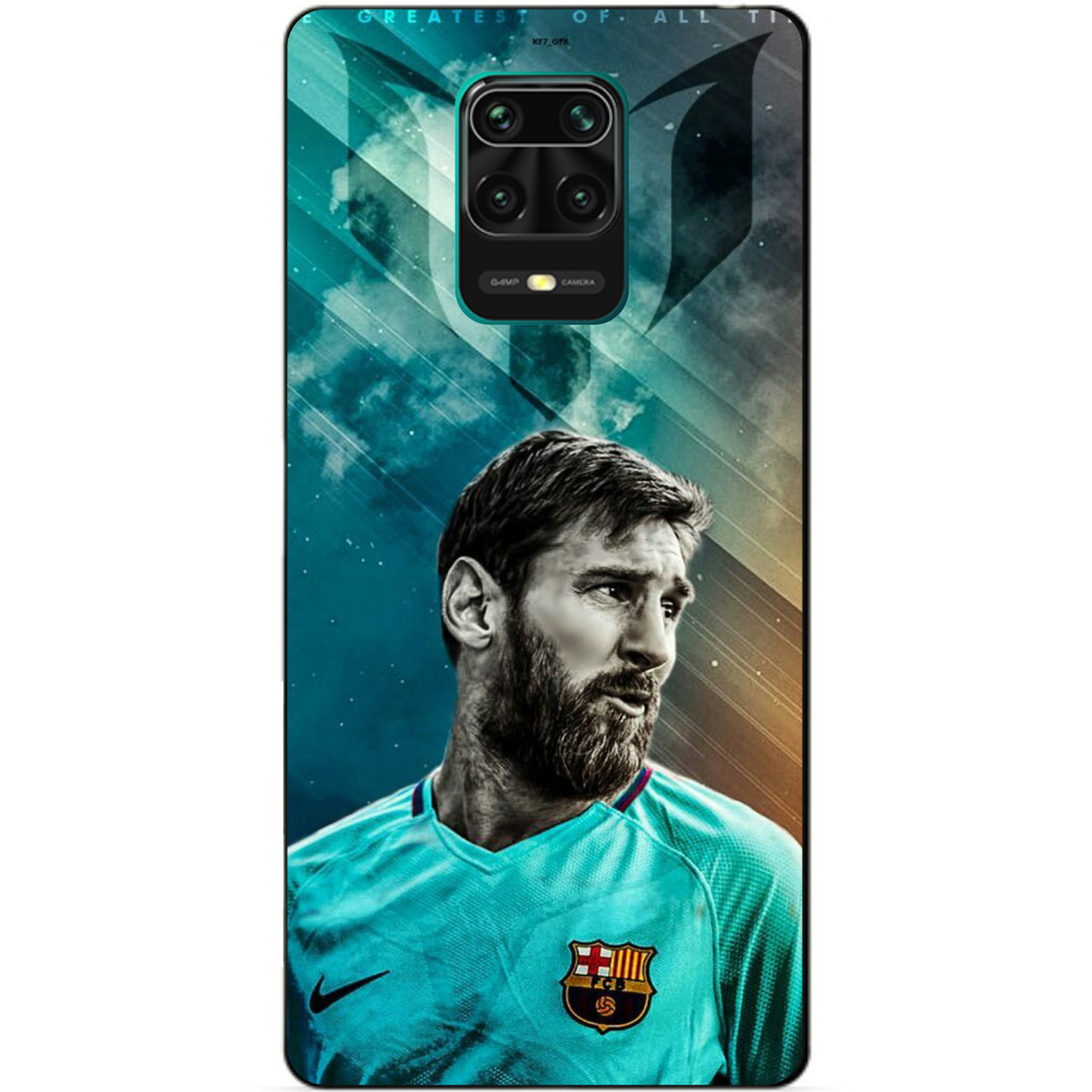 Силиконовый бампер чехол для Xiaomi Redmi Note 9s/Note 9 Pro с рисунком Messi, Разные цвета
Силиконовый бампер чехол для Xiaomi Redmi Note 9s/Note 9 Pro с рисунком Messi, Разные цвета