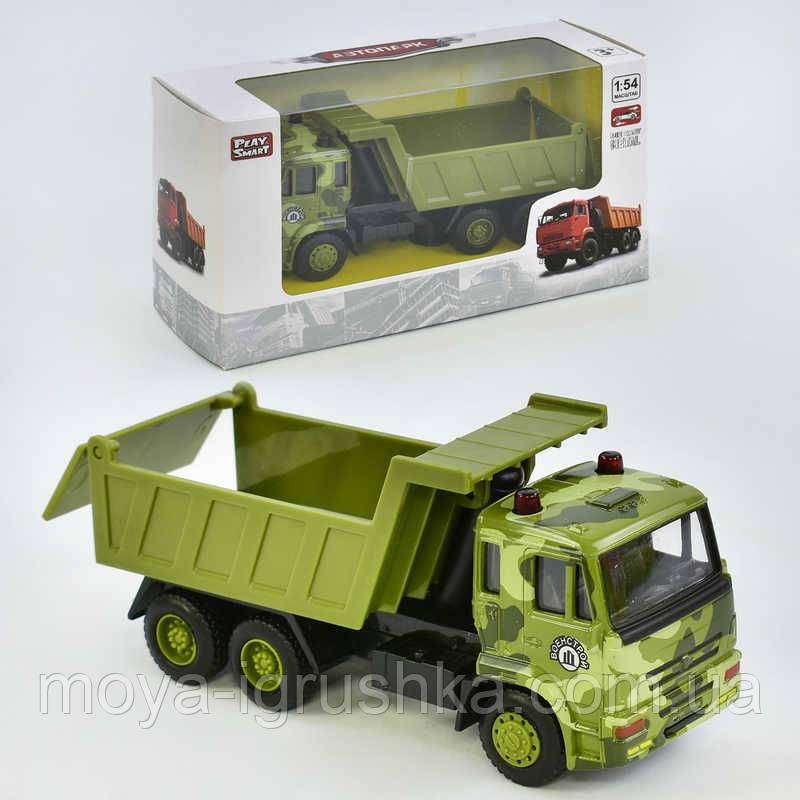 Игрушка Машинка металлопластик 6511 D Игрушка Самосвал "КамАЗ", инерция, кузов откидывается
Игрушка Машинка металлопластик 6511 D Игрушка Самосвал "КамАЗ", инерция, кузов откидывается