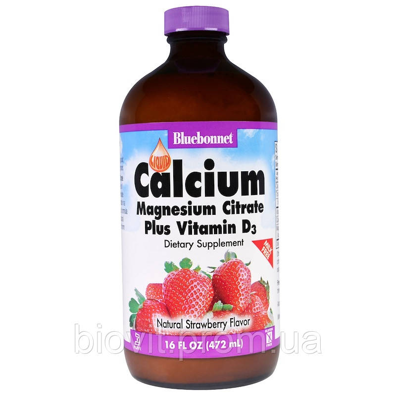 Кальций магний и витамин D3 (Calcium Magnesium Citrate Plus Vitamin D3) 472 мл со вкусом клубники
Кальций магний и витамин D3 (Calcium Magnesium Citrate Plus Vitamin D3) 472 мл со вкусом клубники