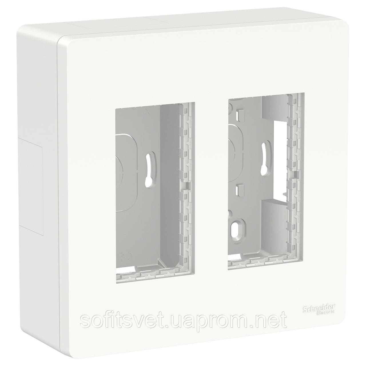 Блок unica system+ открытой установки, 2х4 модуля белый, NU122418 Schneider Electric
Блок unica system+ открытой установки, 2х4 модуля белый, NU122418 Schneider Electric