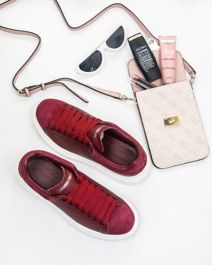 Стильные кроссы для девушки Александр Маккуин. Alexander McQueen Burgundy Женские бордовые кроссовки, Бордовый
Стильные кроссы для девушки Александр Маккуин. Alexander McQueen Burgundy Женские бордовые кроссовки, Бордовый