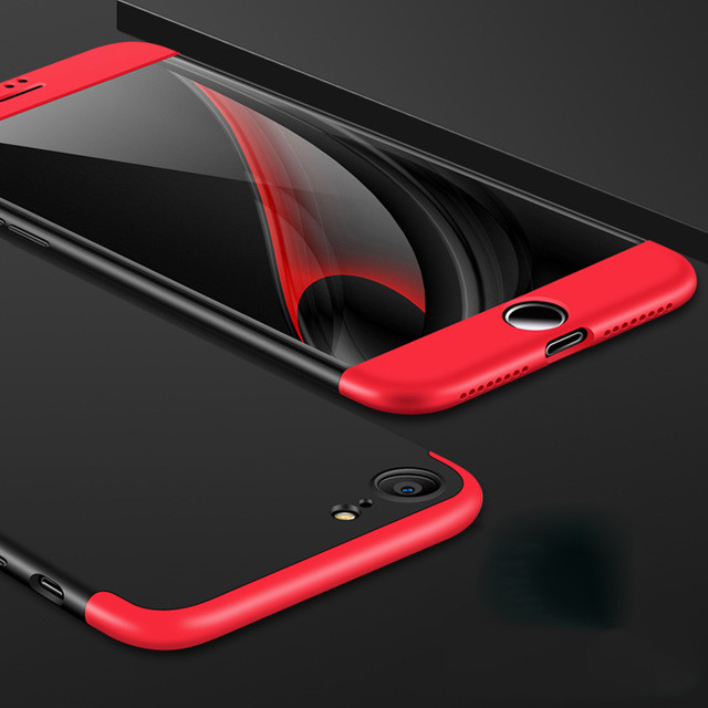 Чехол GKK 360 для Iphone 6 / 6s Бампер оригинальный без выреза black-red, Черный + красный
Чехол GKK 360 для Iphone 6 / 6s Бампер оригинальный без выреза black-red, Черный + красный