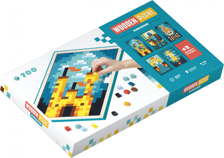 Деревянная пиксельная мозаика Королевство Кубика / Піксельна мозаїка Wooden Pixel 8 Cubika 14941
Деревянная пиксельная мозаика Королевство Кубика / Піксельна мозаїка Wooden Pixel 8 Cubika 14941