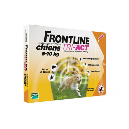Капли Boehringer Ingelheim Frontline TRI-AKT от блох и клещей для собак, S, 5-10 кг, 1 пипетка
Капли Boehringer Ingelheim Frontline TRI-AKT от блох и клещей для собак, S, 5-10 кг, 1 пипетка