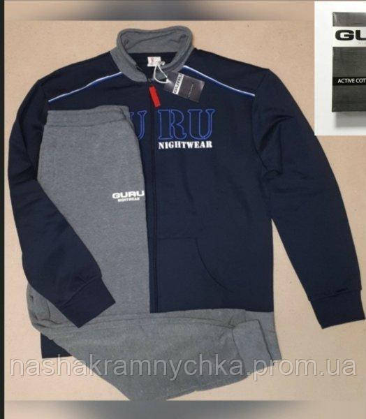 Италия. Теплый флисовый мужской спортивный костюм Guru. Размеры M/L/XL L, Темно-синий
Италия. Теплый флисовый мужской спортивный костюм Guru. Размеры M/L/XL L, Темно-синий