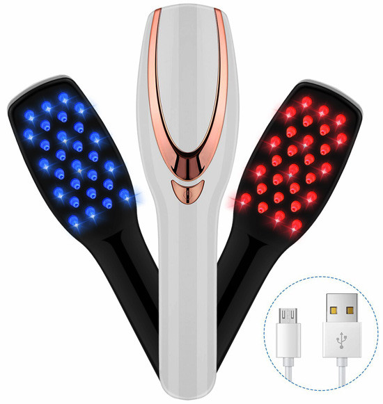 LED-терапевтическая массажная расчёска с функцией светотерапии и USB SC713 (ТМ Conmison)
LED-терапевтическая массажная расчёска с функцией светотерапии и USB SC713 (ТМ Conmison)